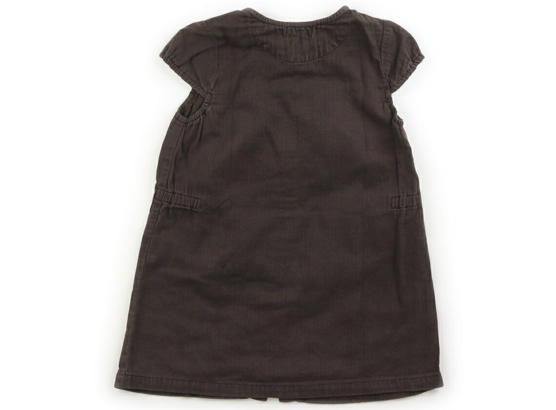 CarryOnのダブルB Double B ワンピース 100 女の子 ブラウン・ヘリンボーン 子供服 ベビー服 キッズ アウトレット ユーズド 【中古】キッズ・ベビー・マタニティ｜アングル2