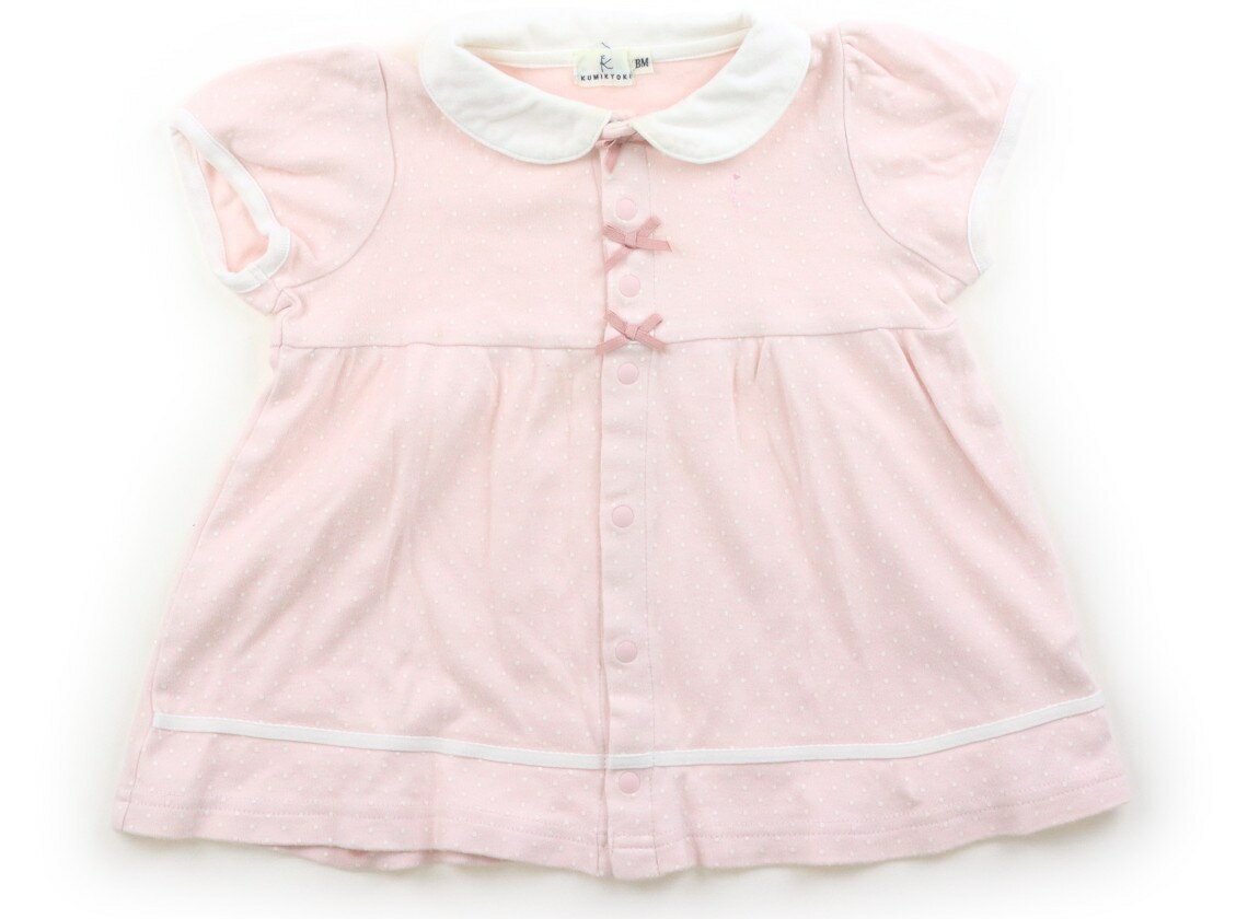 Rakuten - 組曲 Kumikyoku ワンピース 80 女の子 ライトピンク・ドット 子供服 ベビー服 キッズ アウトレット ユーズド 【中古】キッズ・ベビー・マタニティ