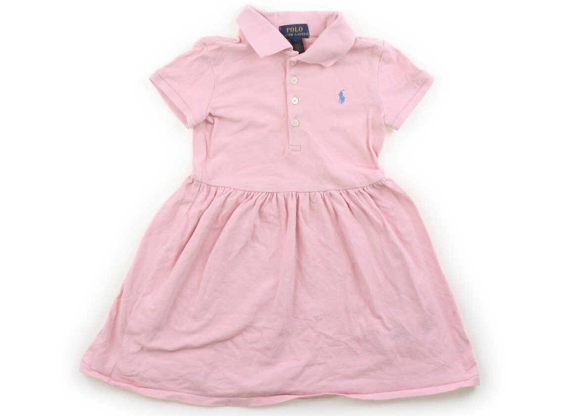 ポロラルフローレン POLO RALPH LAUREN ワンピース 110 女の子 ピンク 子供服 ベビー服 キッズ アウトレット ユーズド 【中古】キッズ・ベビー・マタニティ