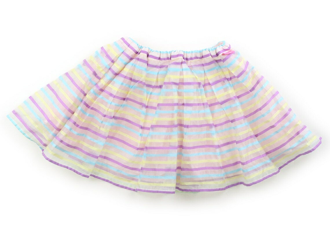 メゾピアノ mezzo piano スカート 120 女の子 ピンク・パープル・ライトブルー・ライトイエロー 子供服 ベビー服 キッズ アウトレット ユーズド 【中古】キッズ・ベビー・マタニティ