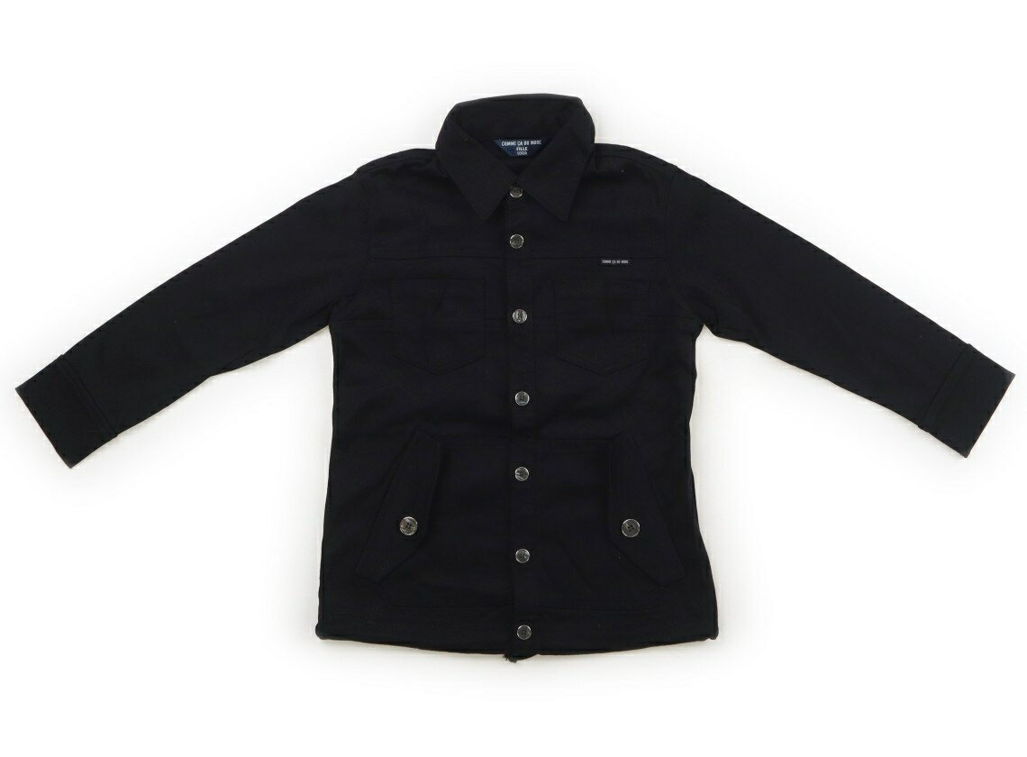 コムサデモード COMME CA DU MODE ブルゾン・Gジャン 100 男の子 黒 子供服 ベビー服 キッズ アウトレット ユーズド 【中古】キッズ・ベビー・マタニティ