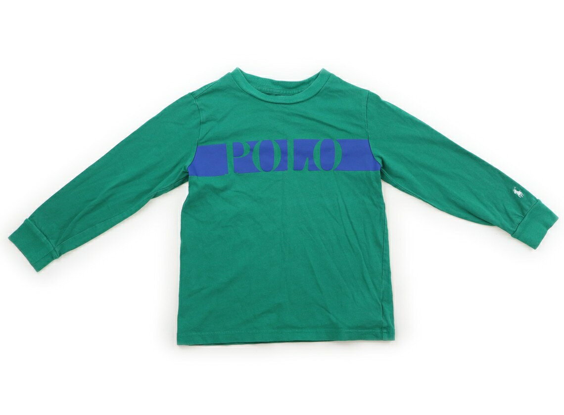 ポロラルフローレン POLO RALPH LAUREN Tシャツ・カットソー 110 男の子 グリーン・プリント 子供服 ベビー服 キッズ アウトレット ユーズド 【中古】キッズ・ベビー・マタニティ
