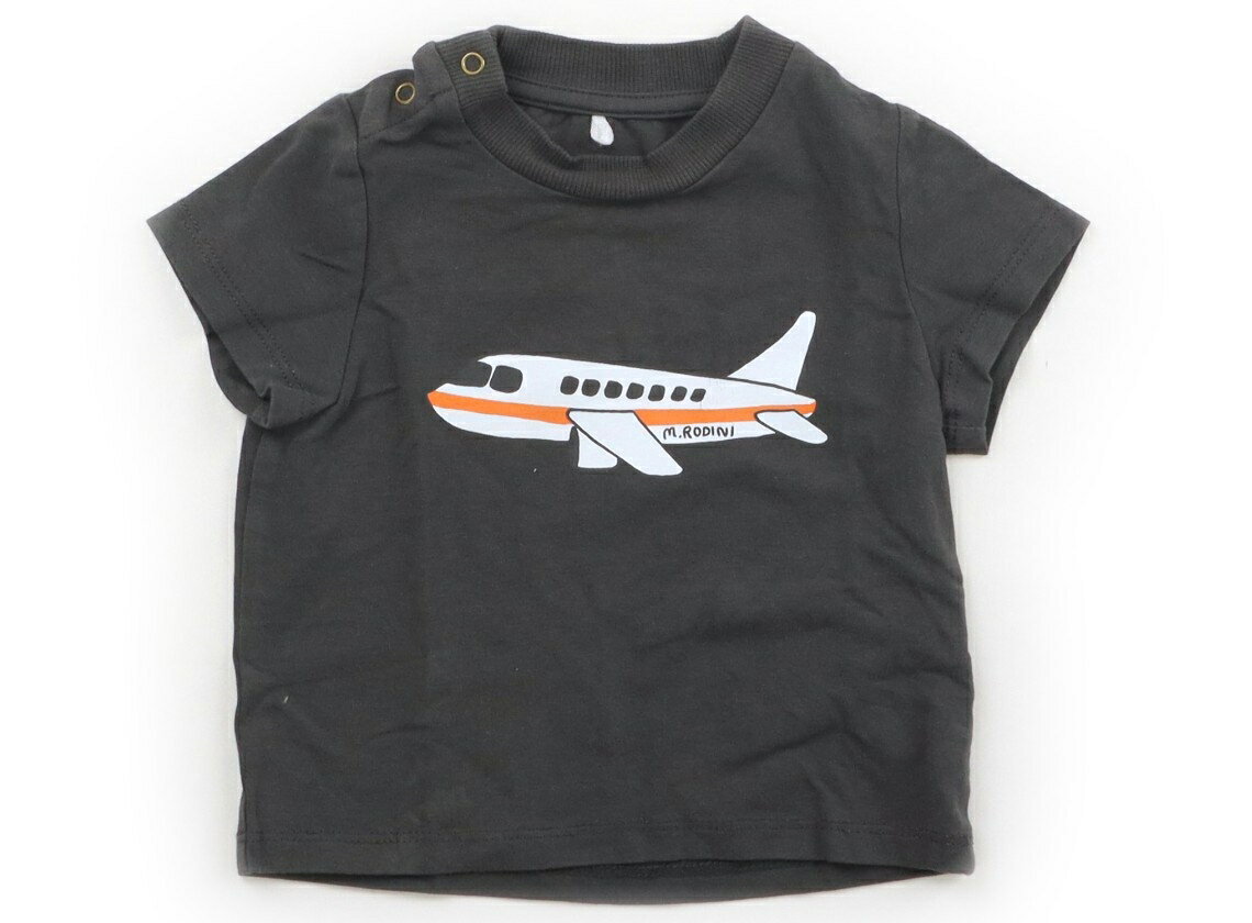 Rakuten - ミニロディーニ mini rodini Tシャツ・カットソー 70 男の子 チャコールグレー 子供服 ベビー服 キッズ アウトレット ユーズド 【中古】キッズ・ベビー・マタニティ