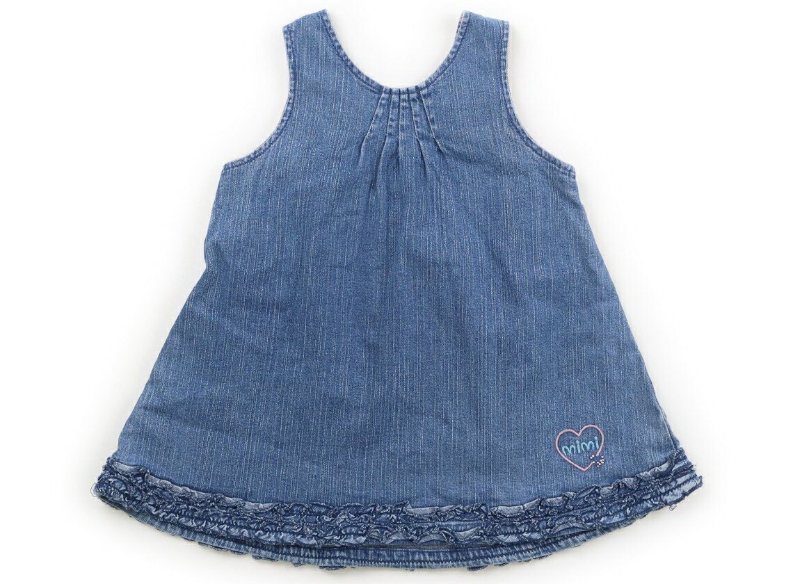 ニットプランナー（KP） Knit Planner(KP) ジャンパースカート 95 女の子 ブルー系...