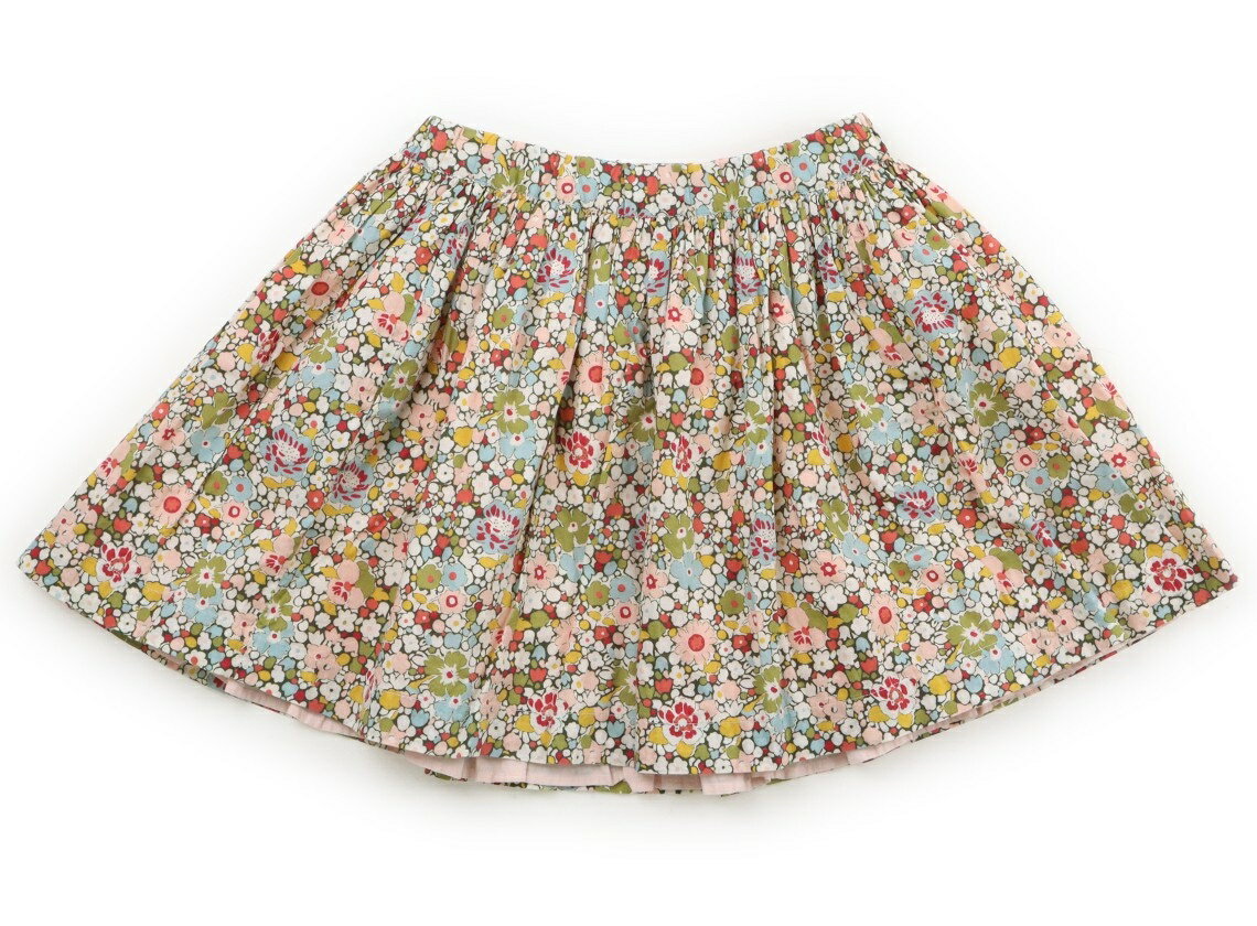 Rakuten - ボンポワン bonpoint スカート 130 女の子 ピーチピンク・カーキ・花柄/ピーチピンク 子供服 ベビー服 キッズ アウトレット ユーズド 【中古】キッズ・ベビー・マタニティ