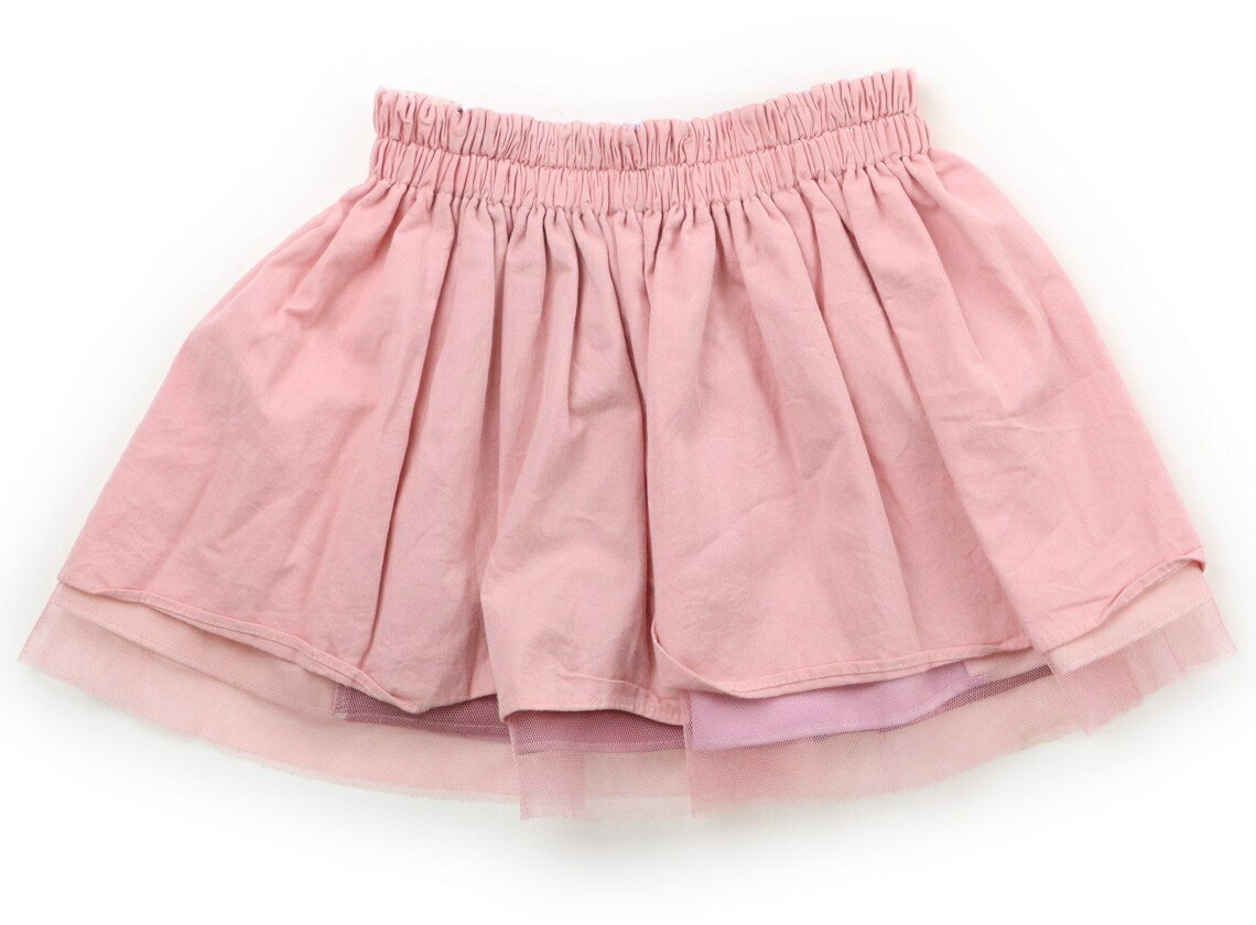 Rakuten - パンパンチュチュ panpantutu スカート 100 女の子 ピンク・ラベンダー切り替え 子供服 ベビー服 キッズ アウトレット ユーズド 【中古】キッズ・ベビー・マタニティ