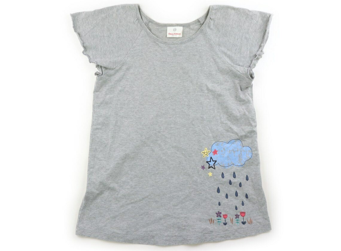 Rakuten - ハナアンダーソン Hanna Andersson チュニック 150 女の子 グレー、雲、雨、花 子供服 ベビー服 キッズ アウトレット ユーズド 【中古】キッズ・ベビー・マタニティ