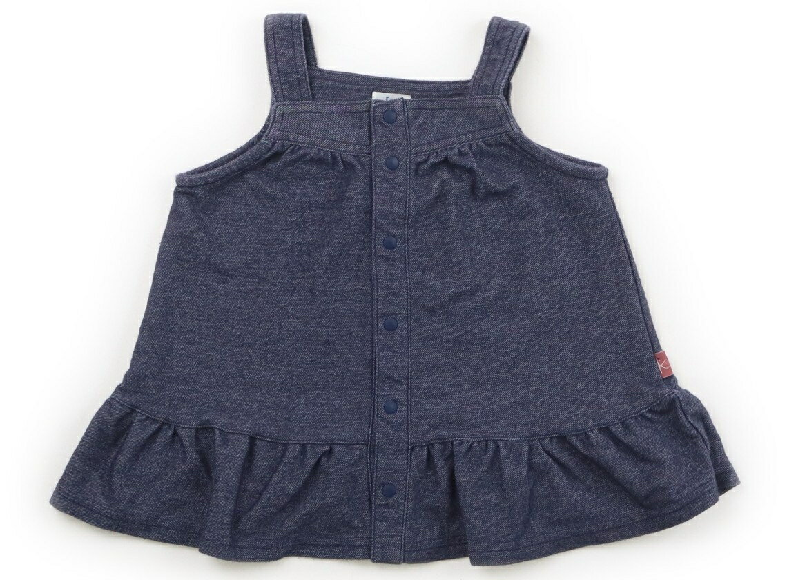 組曲 Kumikyoku チュニック 70 女の子 ネイビー 子供服 ベビー服 キッズ アウトレット ユーズド 【中古】キッズ・ベビー・マタニティ