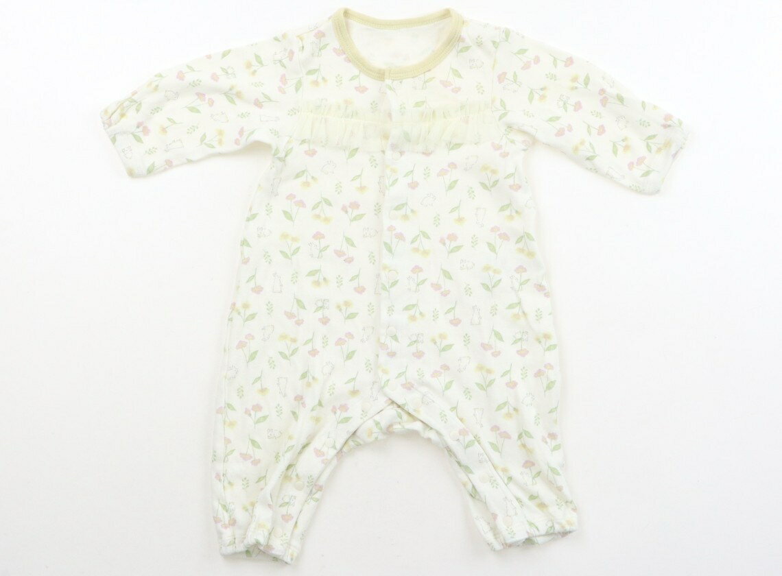 アプレレクール apres les cours カバーオール 70 女の子 アイボリー・総柄 子供服 ベビー服 キッズ アウトレット ユーズド 【中古】キッズ・ベビー・マタニティ