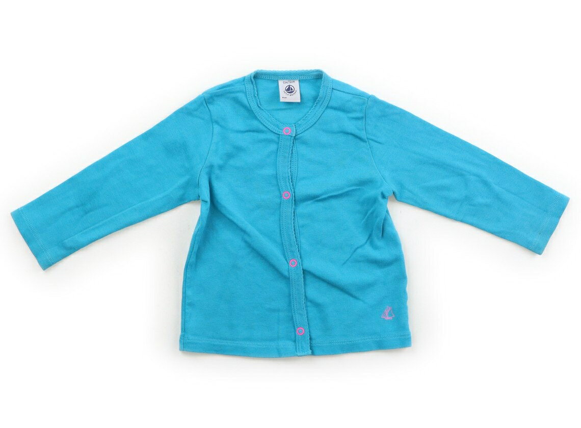 　ブランド 　PETIT BATEAU(プチバトー) 　カテゴリー 　カーディガン 　サイズ 　70サイズ 　色 　水色、ピンク 　状態 　★★（返品不可） 　記名 　なし 　ジャンル 　Girl 実際のサイズ表記は12m/74cmです。両袖口周辺が薄茶に汚れています。 ＊【状態】【サイズ】に関しての詳しい説明はこちら