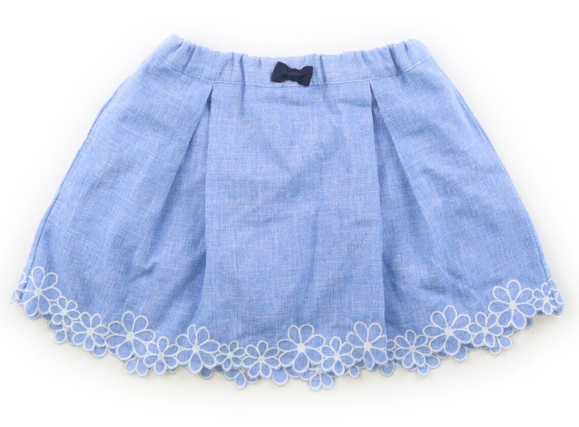 Rakuten - エニィファム anyFAM スカート 120 女の子 ライトブルー 子供服 ベビー服 キッズ アウトレット ユーズド 【中古】キッズ・ベビー・マタニティ
