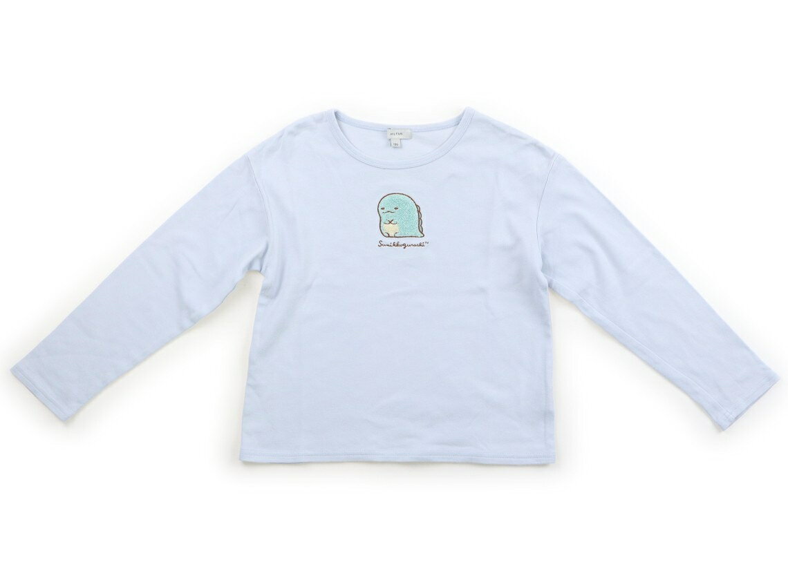 　ブランド 　anyFAM(エニィファム) 　カテゴリー 　Tシャツ・カットソー 　サイズ 　130サイズ 　色 　ミントグリーン・すみっコぐらし 　状態 　★★★ 　記名 　なし 　ジャンル 　Girl すみっコぐらしとコラボ商品。全体的に毛羽立ちがあります。まだまだ普段着として活躍してくれそうです。 ＊【状態】【サイズ】に関しての詳しい説明はこちら
