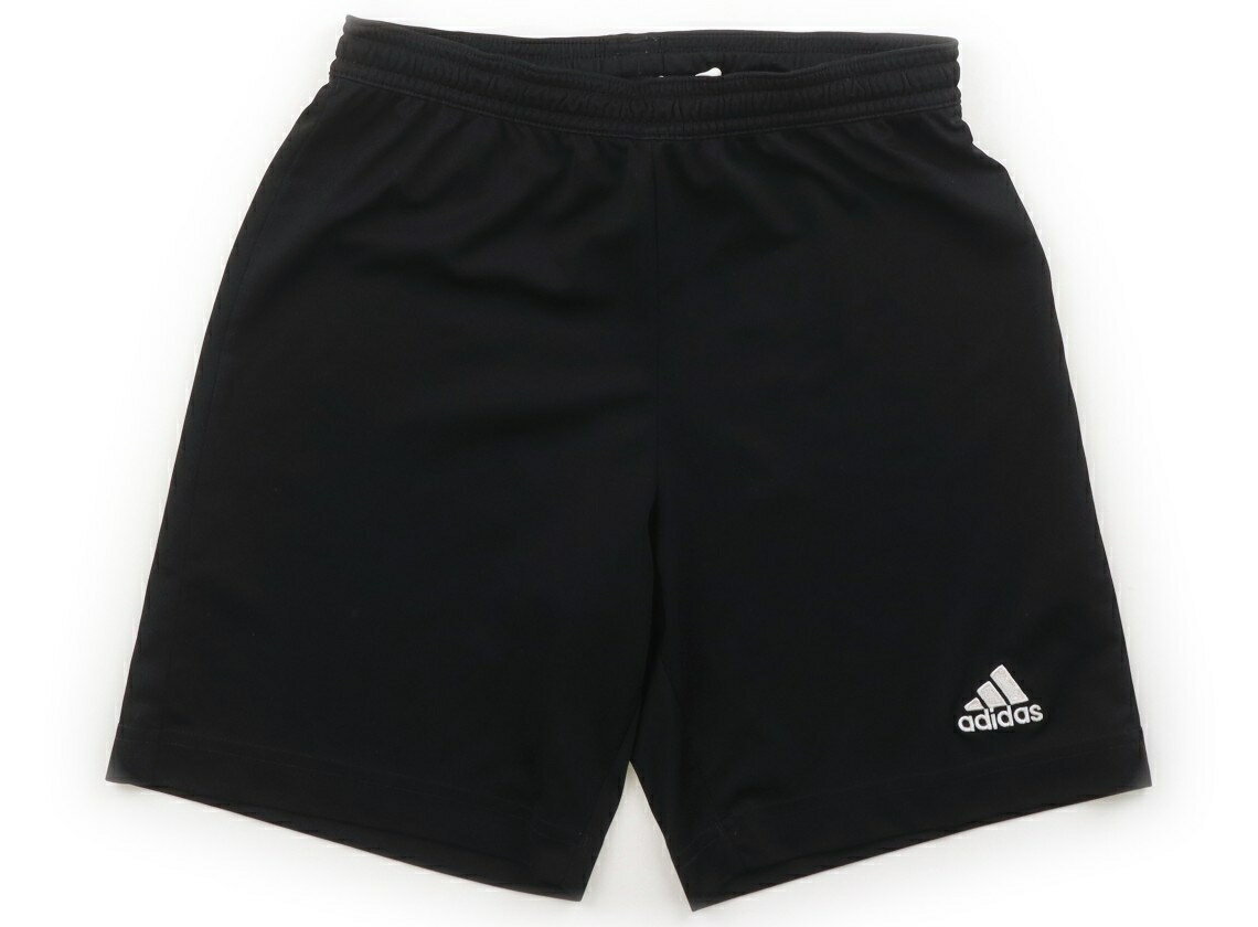 アディダス Adidas ハーフパンツ 150 男の子 黒 子供服 ベビー服 キッズ アウトレット ユーズド 【中古】キッズ・ベビー・マタニティ