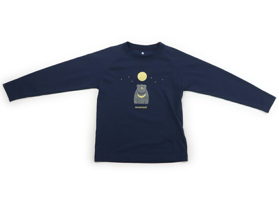 Rakuten - モンベル mont-bell Tシャツ・カットソー 130 男の子 ネイビー 子供服 ベビー服 キッズ アウトレット ユーズド 【中古】キッズ・ベビー・マタニティ