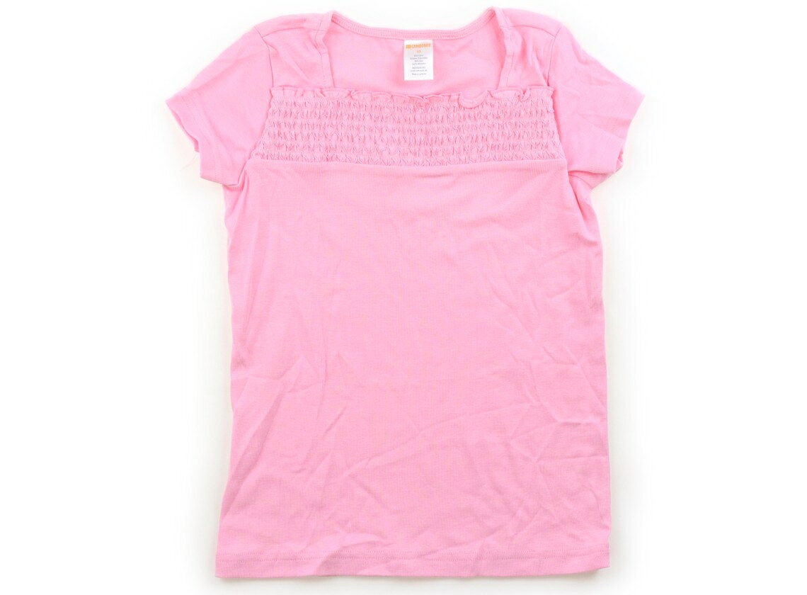 　ブランド 　Gymboree(ジンボリー) 　カテゴリー 　Tシャツ・カットソー 　サイズ 　140サイズ 　色 　ピンク 　状態 　★★★ 　記名 　なし 　ジャンル 　Girl 実際のサイズ表記は10です。襟ぐり、ややヨレ感あり。やや毛羽立ちが見受けられます。まだお使いいただけそうです。 ＊【状態】【サイズ】に関しての詳しい説明はこちら