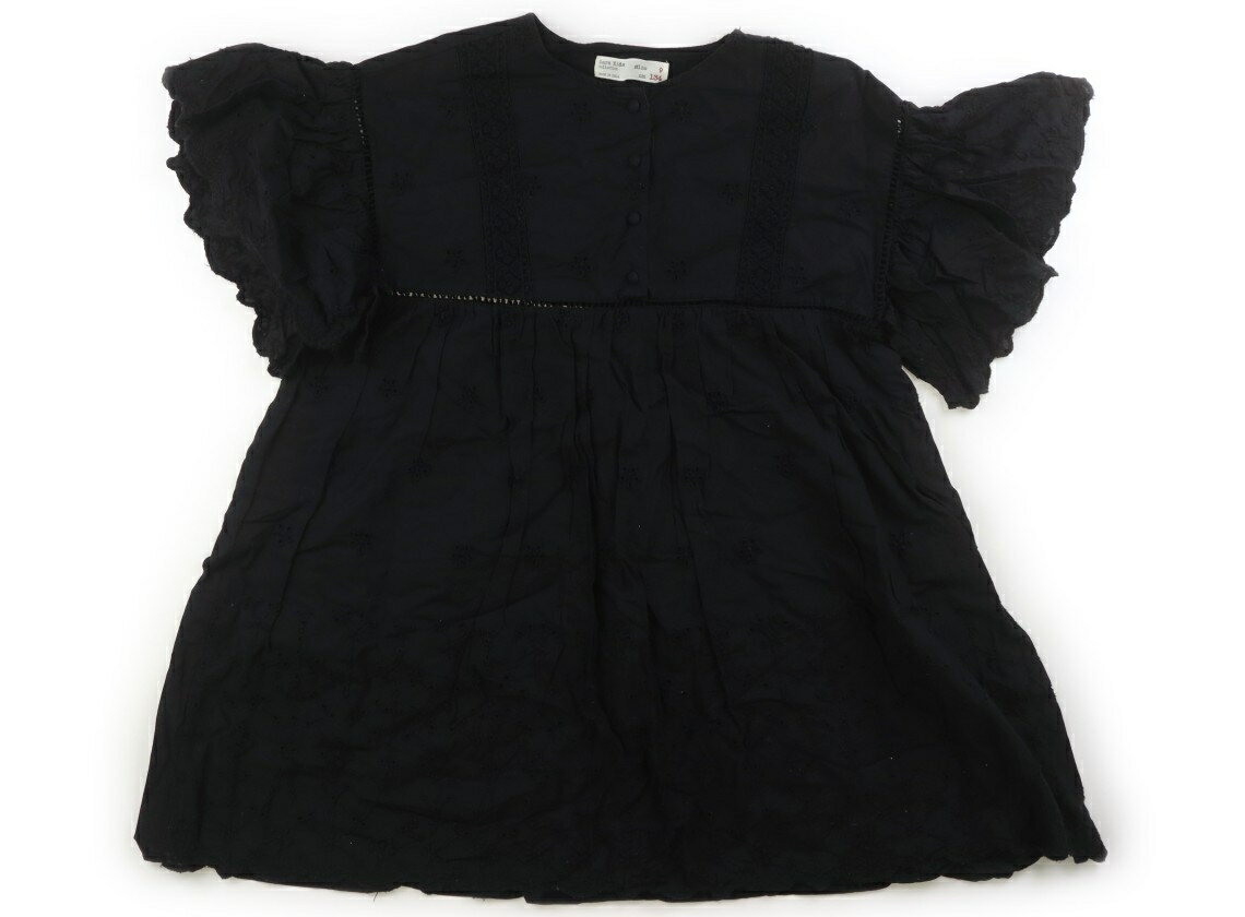 Rakuten - ザラ ZARA ワンピース 130 女の子 黒 子供服 ベビー服 キッズ アウトレット ユーズド 【中古】キッズ・ベビー・マタニティ