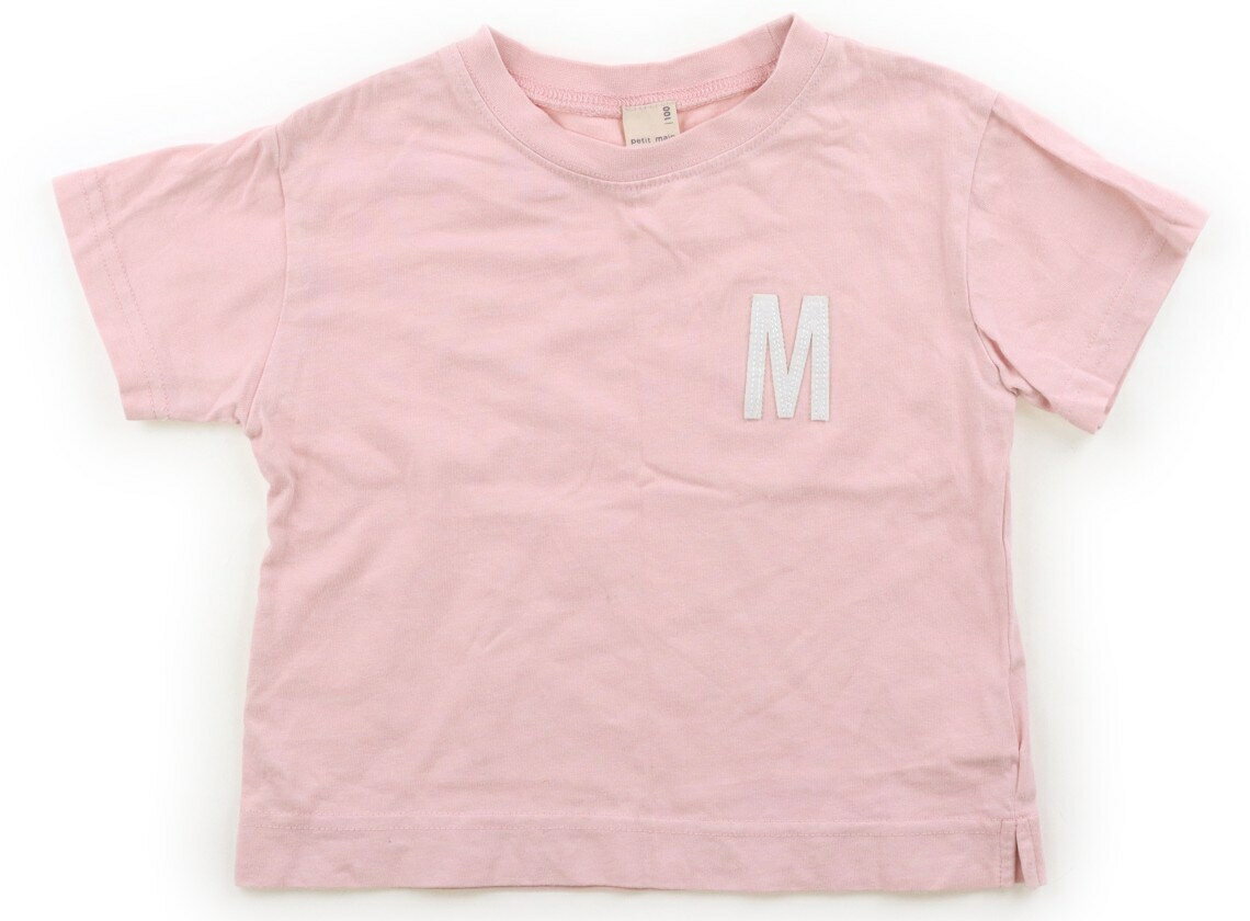 Rakuten - プティマイン petit main Tシャツ・カットソー 100 女の子 ピンク 子供服 ベビー服 キッズ アウトレット ユーズド 【中古】キッズ・ベビー・マタニティ