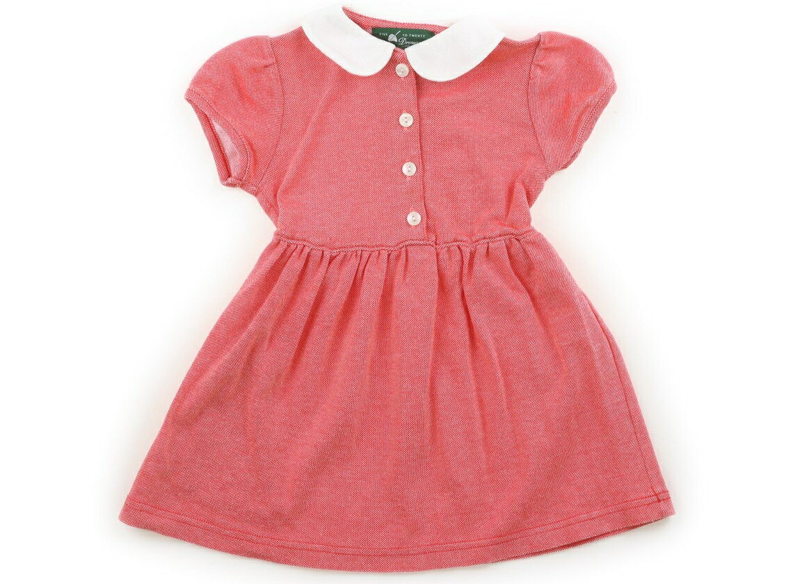 ドレッサージュ Dressage ワンピース 100 女の子 赤、白 子供服 ベビー服 キッズ アウトレット ユーズド 【中古】キッズ・ベビー・マタニティ