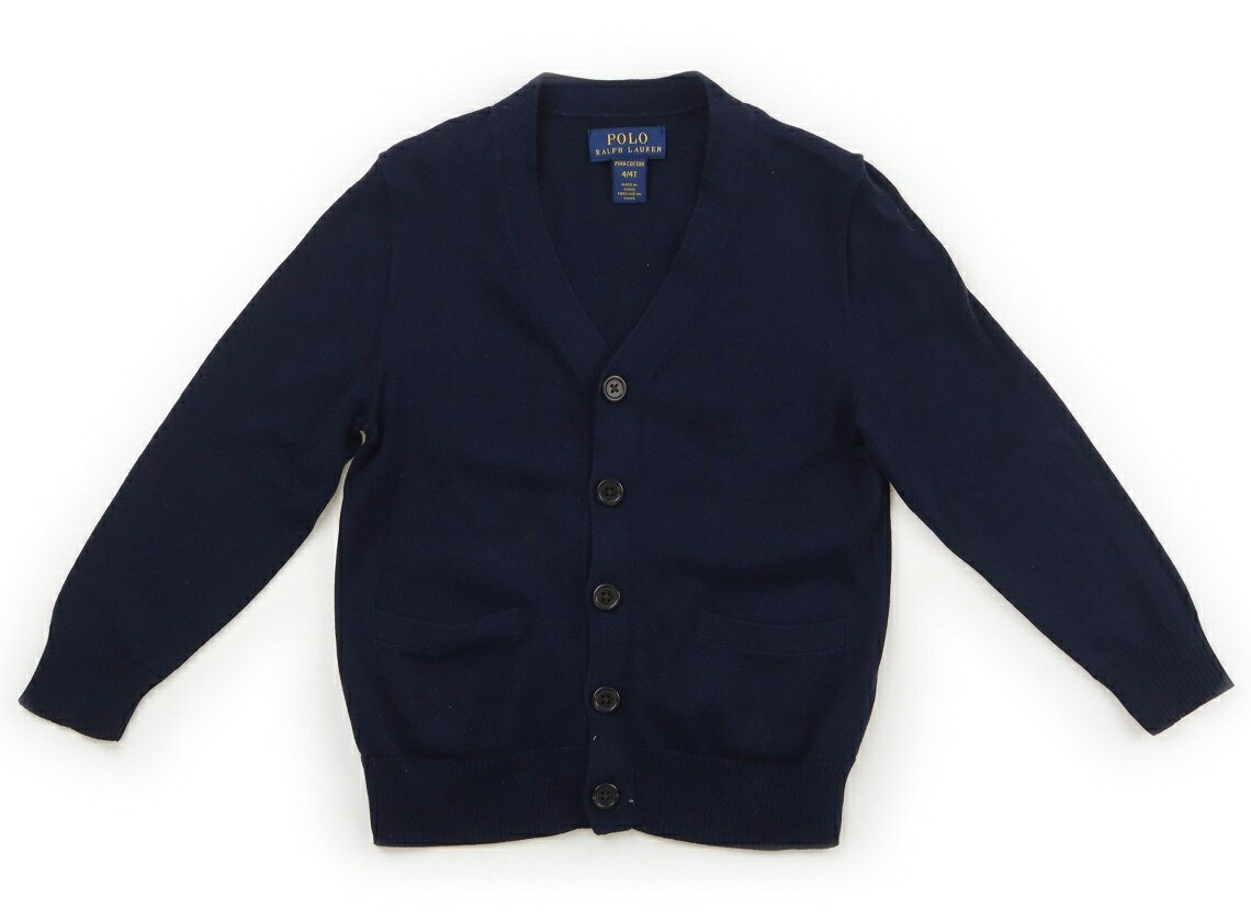 ポロラルフローレン POLO RALPH LAUREN カーディガン 110 男の子 ネイビー 子供服 ベビー服 キッズ アウトレット ユーズド 【中古】キッズ・ベビー・マタニティ