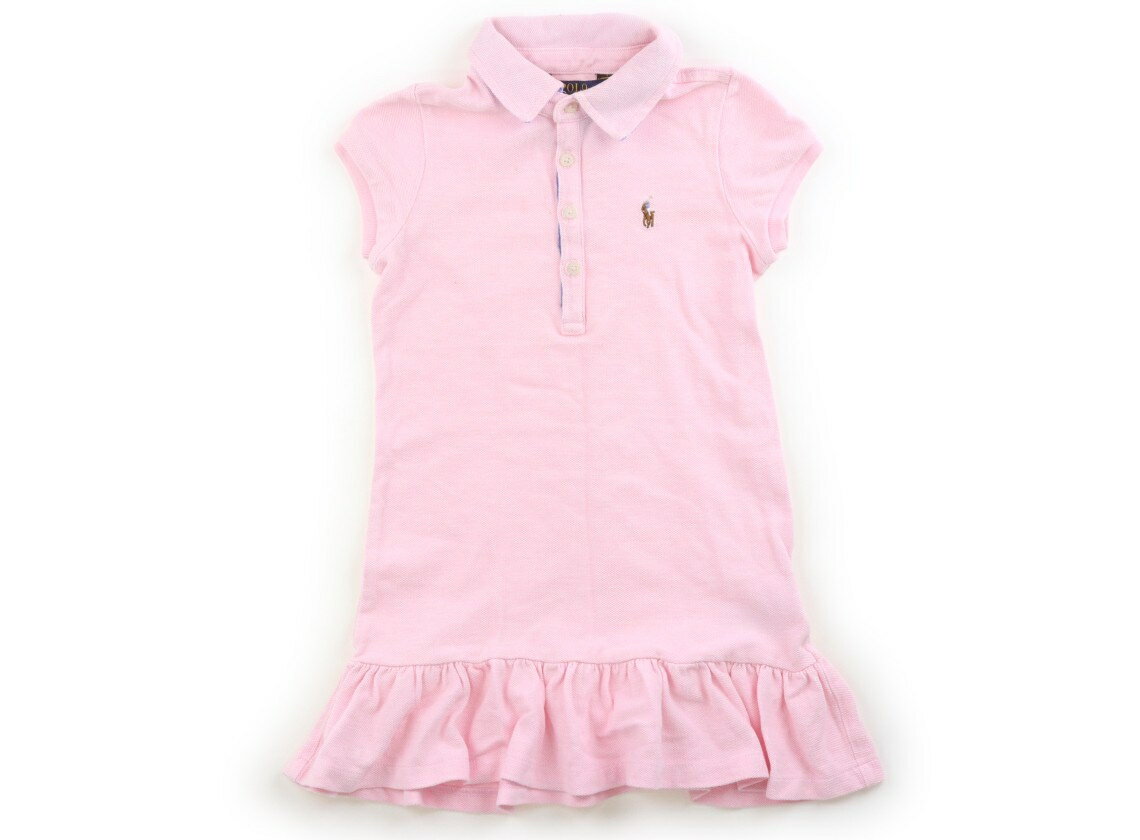 ポロラルフローレン POLO RALPH LAUREN ワンピース 100 女の子 ピンク 子供服 ベビー服 キッズ アウトレット ユーズド 【中古】キッズ・ベビー・マタニティ