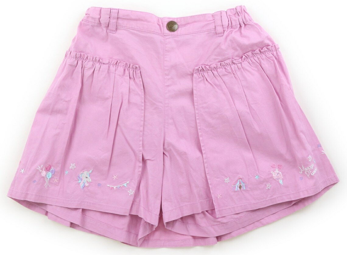 メゾピアノ mezzo piano キュロット 130 女の子 ピンク 子供服 ベビー服 キッズ ア...