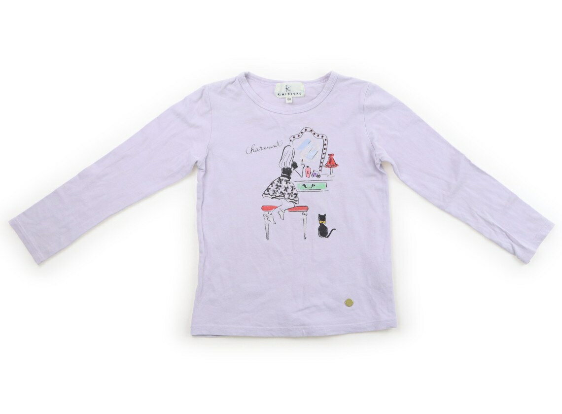 Rakuten - 組曲 Kumikyoku Tシャツ・カットソー 120 女の子 ライラック 子供服 ベビー服 キッズ アウトレット ユーズド 【中古】キッズ・ベビー・マタニティ