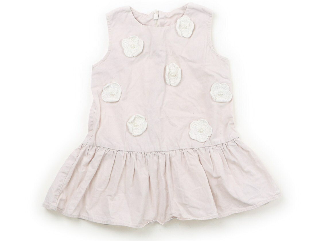 プティマイン petit main ジャンパースカート 90 女の子 くすみピンク 子供服 ベビー服 キッズ アウトレット ユーズド 【中古】キッズ・ベビー・マタニティ