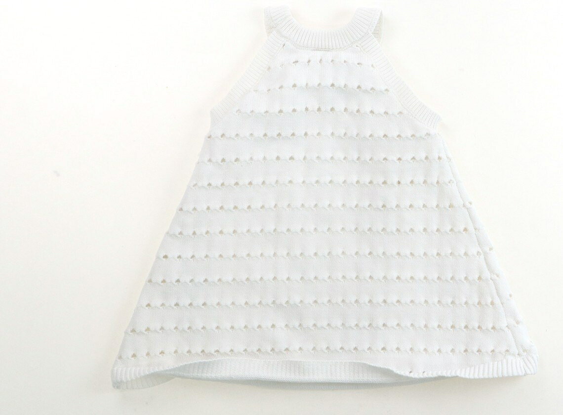 プティマイン petit main ジャンパースカート 80 女の子 白 子供服 ベビー服 キッ...