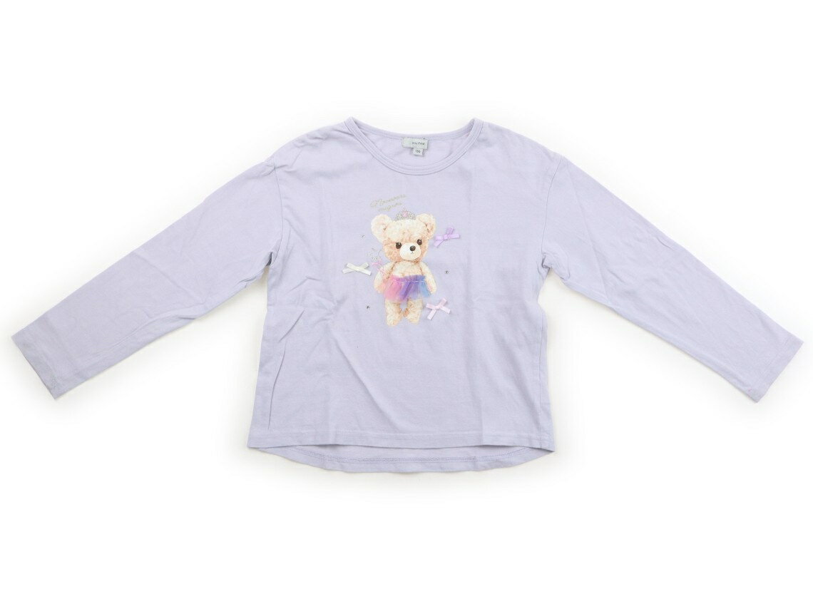 Rakuten - エニィファム anyFAM Tシャツ・カットソー 130 女の子 ブルーパープル系 子供服 ベビー服 キッズ アウトレット ユーズド 【中古】キッズ・ベビー・マタニティ