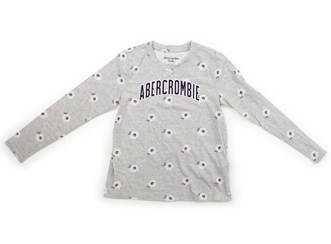 アバクロ Abercrombie Tシャツ・カットソー 130 女の子 グレー　黒　白　ピンク 子供服 ベビー服 キッズ アウトレット ユーズド 【中古】キッズ・ベビー・マタニティ