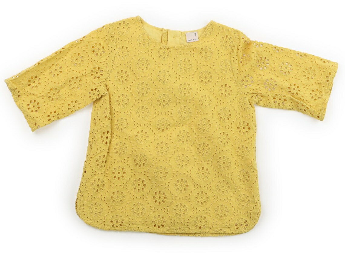 Rakuten - プティマイン petit main シャツ・ブラウス 120 女の子 山吹色 子供服 ベビー服 キッズ アウトレット ユーズド 【中古】キッズ・ベビー・マタニティ