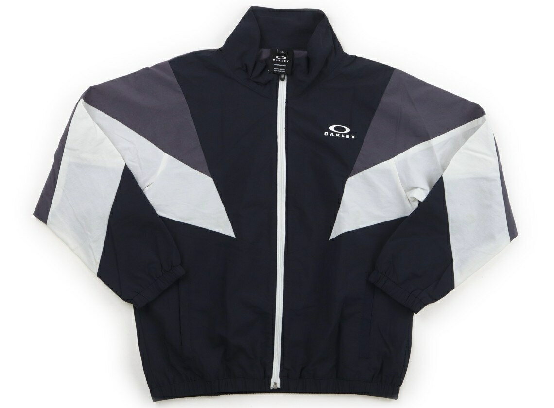 オークリー OAKLEY ブルゾン Gジャン 140 男の子 黒 グレー 白 子供服 ベビー服 キッズ アウトレット ユーズド 【中古】キッズ ベビー マタニティ