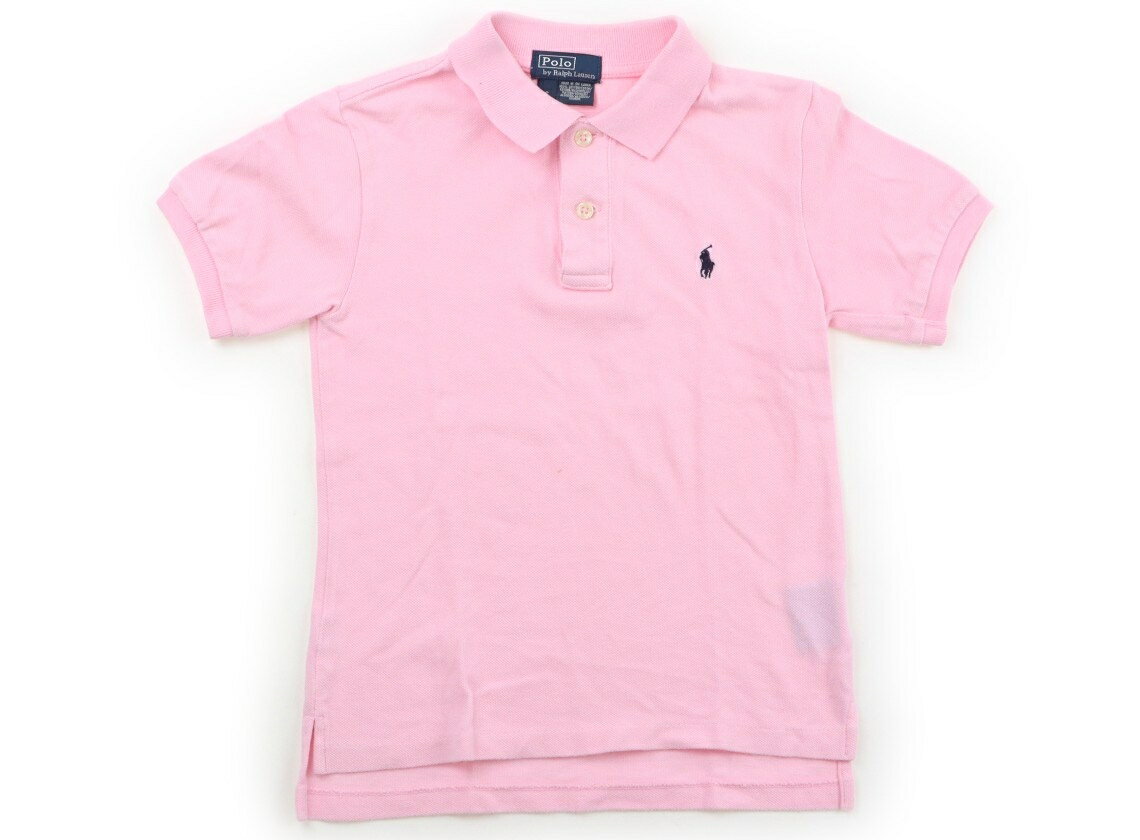ポロラルフローレン POLO RALPH LAUREN ポロシャツ 120 女の子 パステルピンク 子供服 ベビー服 キッズ アウトレット ユーズド 【中古】キッズ・ベビー・マタニティ
