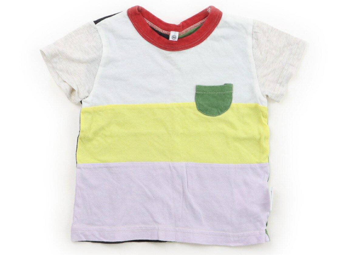マーキーズ Markey's Tシャツ・カットソー 90 男の子 マルチカラー 子供服 ベビー服 キッズ アウトレット ユーズド 中古 キッズ・ベビー・マタニティ