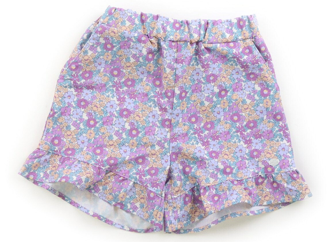 乐天商城 - プティマイン petit main ショートパンツ 110 女の子 花柄パープルオレンジブルー 子供服 ベビー服 キッズ アウトレット ユーズド 【中古】キッズ・ベビー・マタニティ
