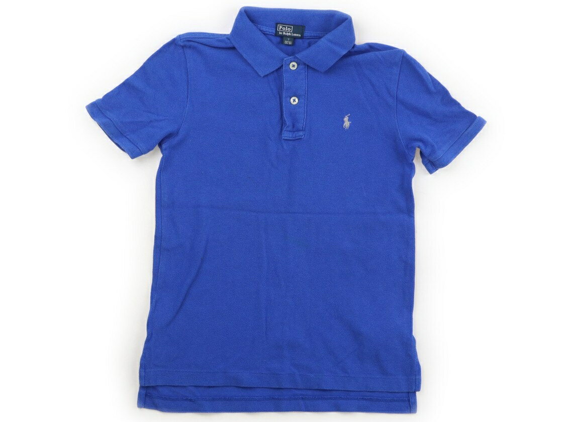 ポロラルフローレン POLO RALPH LAUREN ポロシャツ 130 男の子 ブルー 子供服 ベビー服 キッズ アウトレット ユーズド 【中古】キッズ・ベビー・マタニティ