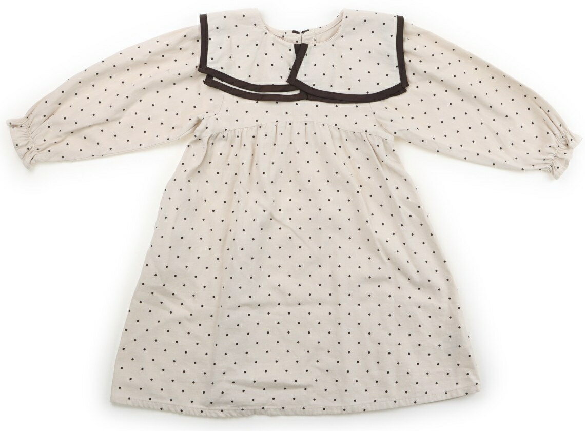 Rakuten - アプレレクール apres les cours ワンピース 110 女の子 ベージュ・ドット 子供服 ベビー服 キッズ アウトレット ユーズド 【中古】キッズ・ベビー・マタニティ