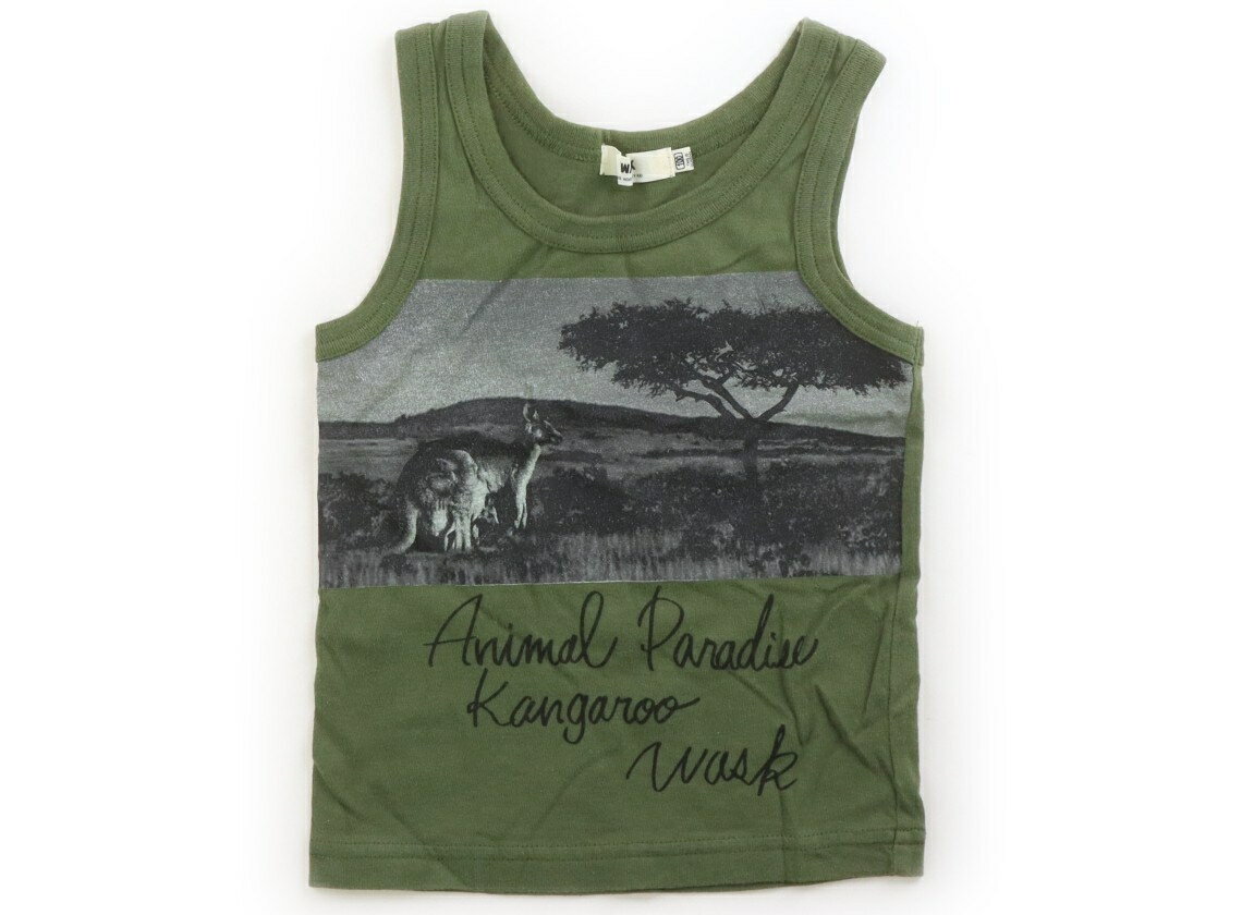 WASK Tank Top/Camisole, Size 100, Boys, Khaki, Children's Clothing, Baby Clothes, Kids, Outlet, Used [Pre-owned] Kids, Baby, Maternity