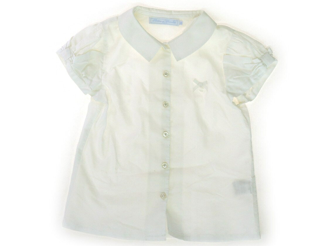 タルティーヌエショコラ Tartine et Chocolat シャツ・ブラウス 120 女の子 ホワイト 子供服 ベビー服 キッズ アウトレット ユーズド 【中古】キッズ・ベビー・マタニティ