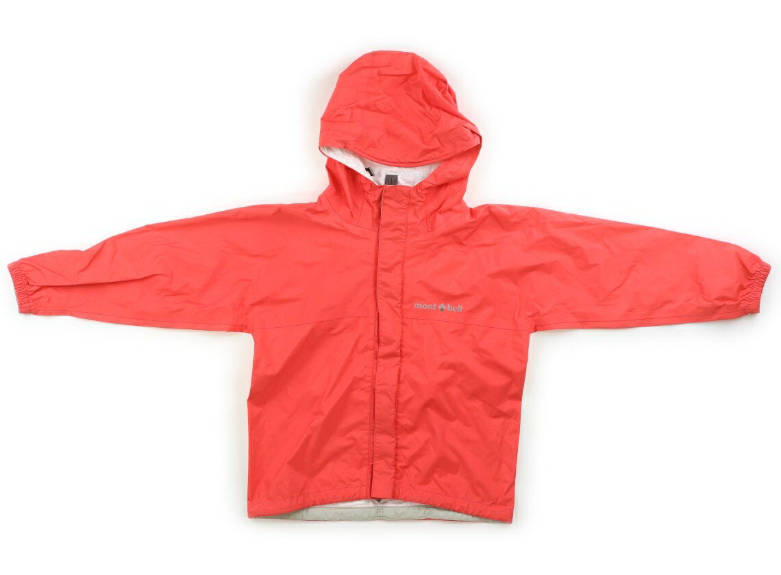 モンベル mont-bell レインコート・レインハット 120 女の子 ピンク 子供服 ベビー服 キッズ アウトレット ユーズド 【中古】キッズ・ベビー・マタニティ