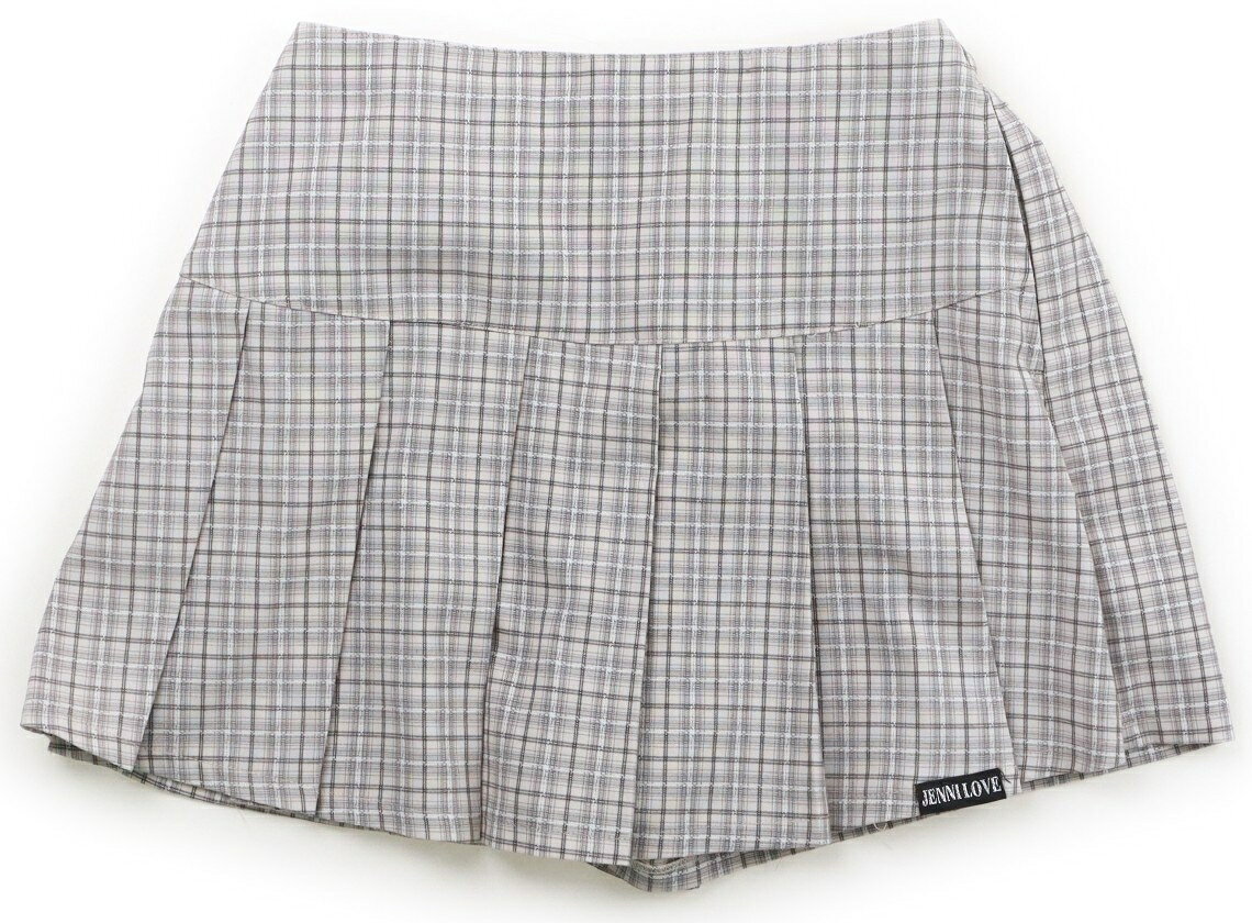ジェニィ JENNI キュロット 160 女の子 チェック柄グレーベージュ 子供服 ベビー服...