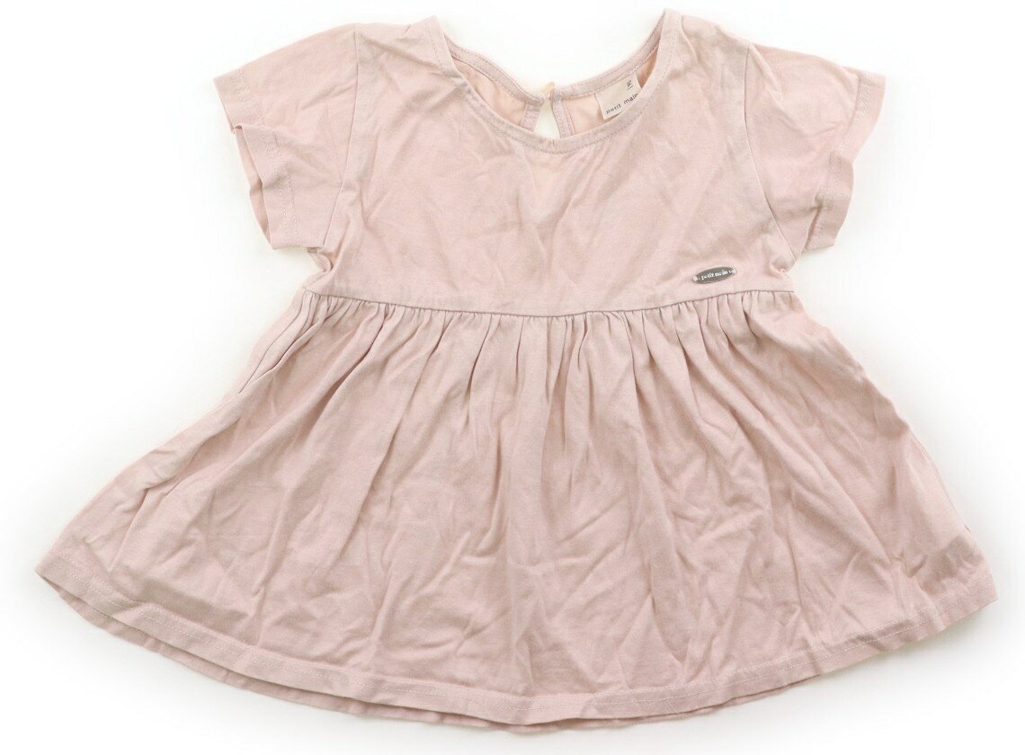 Rakuten - プティマイン petit main チュニック 90 女の子 くすみピンク 子供服 ベビー服 キッズ アウトレット ユーズド 【中古】キッズ・ベビー・マタニティ