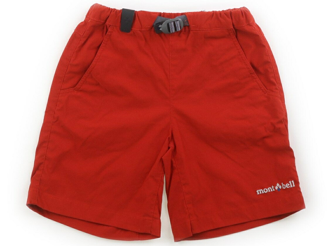 モンベル mont-bell ショートパンツ 110 男の子 レッド 子供服 ベビー服 キッズ アウトレット ユーズド 【中古】キッズ ベビー マタニティ