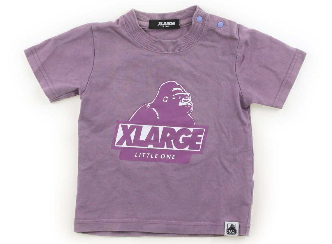 Rakuten - エクストララージキッズ XLARGE KIDS Tシャツ・カットソー 80 女の子 パープル 子供服 ベビー服 キッズ アウトレット ユーズド 【中古】キッズ・ベビー・マタニティ