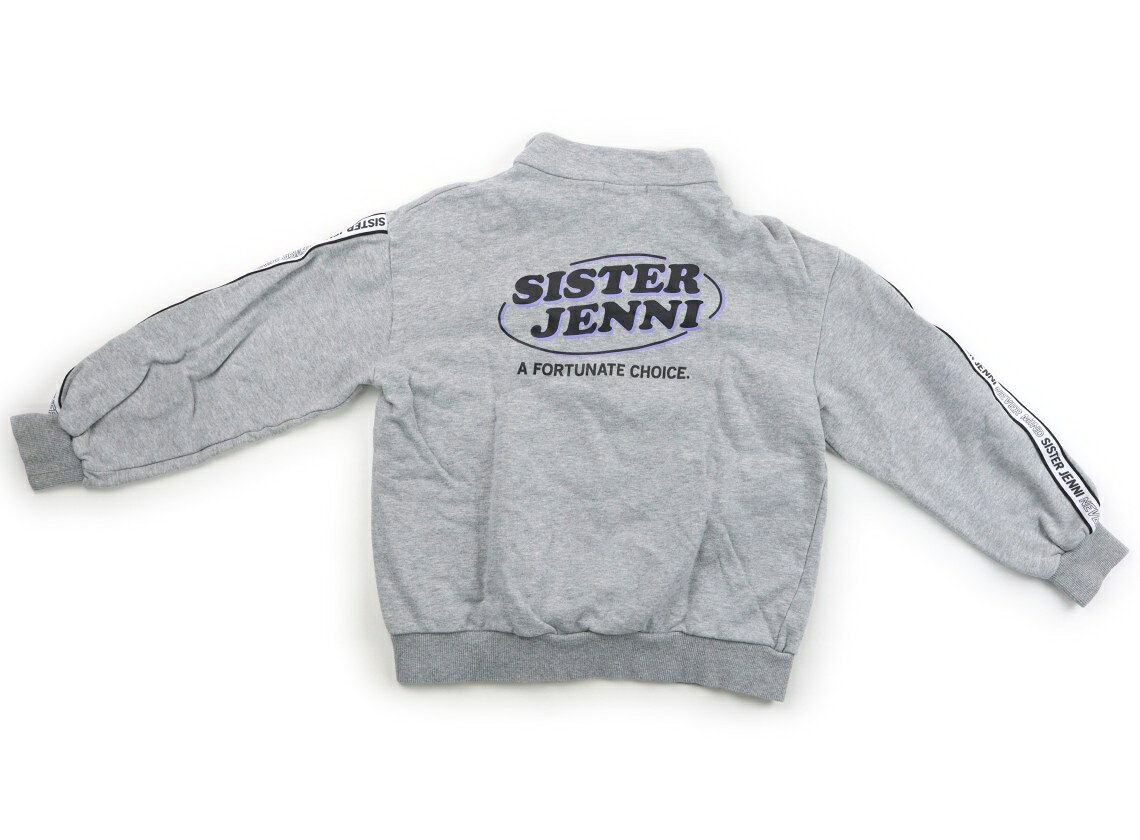 ジェニィ JENNI トレーナー・プルオーバー 150 女の子 グレー・ハーフジップ 子供...