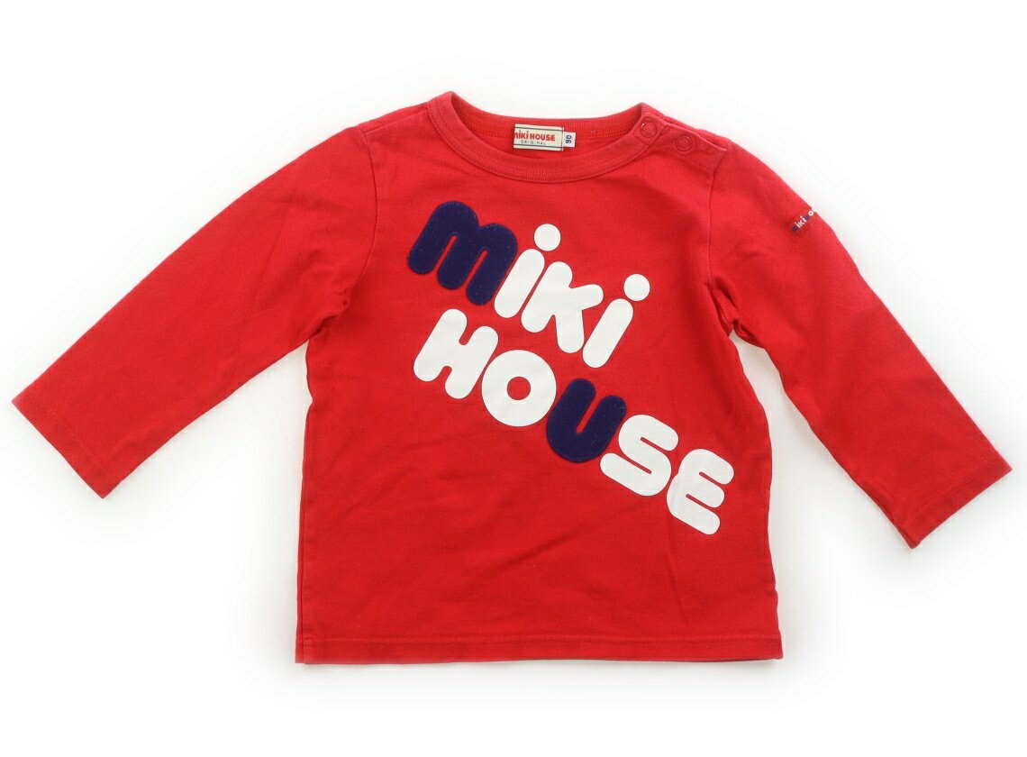 Rakuten - ミキハウス miki HOUSE Tシャツ・カットソー 90 男の子 レッド 子供服 ベビー服 キッズ アウトレット ユーズド 【中古】キッズ・ベビー・マタニティ