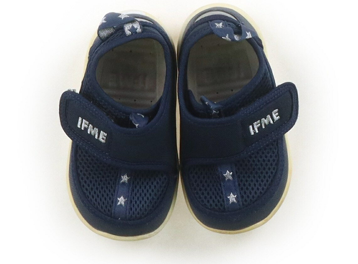 イフミー IFME スニーカー 靴14cm〜 女の子 ネイビー 子供服 ベビー服 キッズ アウトレット ユーズド 【中古】キッズ・ベビー・マタニティ