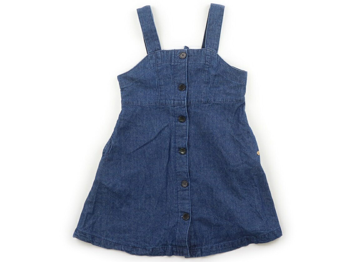 アプレレクール apres les cours ジャンパースカート 100 女の子 ブルー 子供服 ベビー服 キッズ アウトレット ユーズド 【中古】キッズ・ベビー・マタニティ