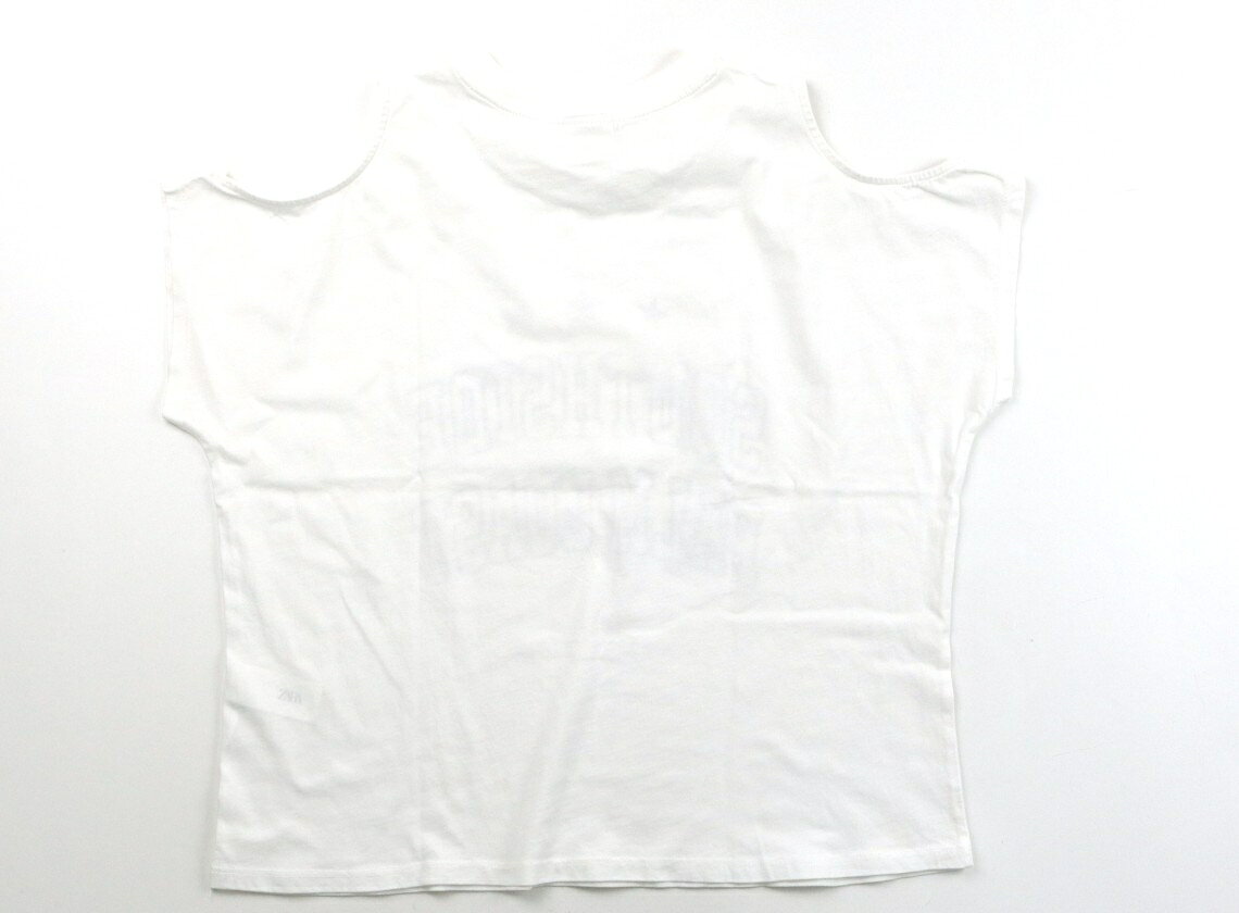 CarryOnのザラ ZARA Tシャツ・カットソー 150 女の子 白、シルバー 子供服 ベビー服 キッズ アウトレット ユーズド 【中古】キッズ・ベビー・マタニティ｜アングル2