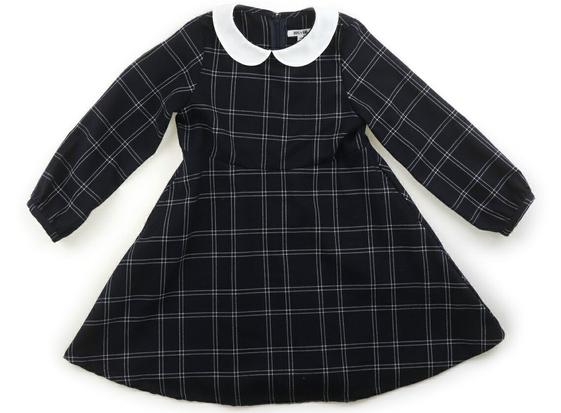 ビーミングバイビームス B:MING by BEAMS フォーマルウェア 120 女の子 黒、白、チェック柄 子供服 ベビー服 キッズ アウトレット ユーズド 【中古】キッズ・ベビー・マタニティ